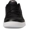 imageReebok Womens Court Advance SneakerBlkwhiFootwear WhitePink Glow