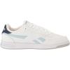 imageReebok Womens Court Advance SneakerFootwear WhitePure Grey 3Hoops Blue