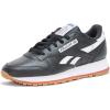 imageReebok Womens Classic Leather SneakerBlackWhiteBrick