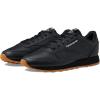 imageReebok Womens Classic Leather SneakerCore BlackPure Grey 5