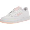 imageReebok Womens Club C Extra Tennis ShoesWhiteAura Orange