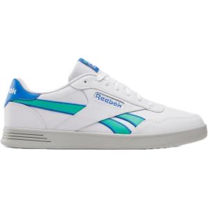 imageReebok Unisex Adult Court AdvanceWhiteKinetic BlueUnleashed Green