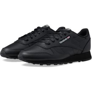 imageReebok Womens Classic Leather SneakerCore BlackCore BlackPure Grey 5