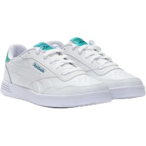 imageReebok Womens Court Advance SneakerWhiteWhiteUnleashedgreen
