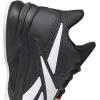 imageReebok Unisex Classic Leather SneakerBlackWhiteOrange Flare