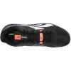 imageReebok Unisex Classic Leather SneakerBlackWhiteOrange Flare