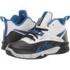 imageReebok Unisex Classic Leather SneakerWhiteBlackCobalt