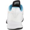 imageReebok Unisex Classic Leather SneakerWhiteBlackEnergy Blue