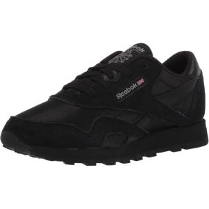 imageReebok Boys Classic Nylon SneakerBlackCarbon