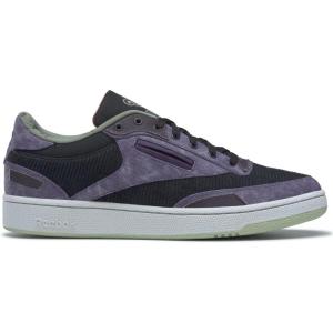 imageReebok Mens Club C 85 SneakerDc ComicsPurple ShadeSpirit White