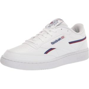 imageReebok Mens Club C 85 SneakerVegan CollectionWhiteCin StockaltBurgundy