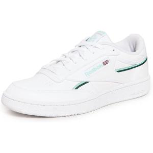 imageReebok Mens Club C 85 SneakerWhiteHint MintMidnight Pine