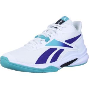 imageReebok Unisex Classic Leather SneakerWhiteClassic TealBold Purple