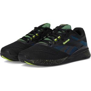 imageReebok Unisex adult Nano X4BlackEscape BlueDigital Lime