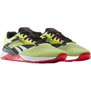 imageReebok Unisex adult Nano X4Hyper GreenBlackVector Red