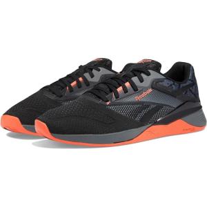 imageReebok Unisex adult Nano X4Pure Grey 6BlackOrange Flare