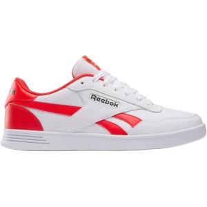 imageReebok Unisexs Court Advance SneakerFootwear WhiteEnergy RedBlack