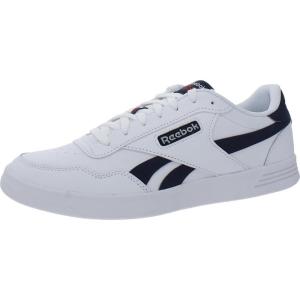 imageReebok Unisexs Court Advance SneakerFootwear WhiteVector NavyVector Red