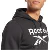 imageReebok Mens Big Logo HoodieBlack