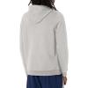imageReebok Mens Big Logo HoodieMedium Heather GreyGradient Red Vector Logo