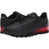 imageReebok Mens Cl Lthr Fashion SneakerBlackVector RedPure Grey