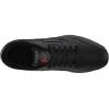 imageReebok Mens Cl Lthr Fashion SneakerBlackVector RedPure Grey