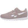 imageReebok Mens Cl Lthr Fashion SneakerBoulder GreyWhiteVector Red