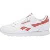 imageReebok Mens Cl Lthr Fashion SneakerWhiteBaked EarthVector Red