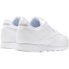 imageReebok Mens Classic Leather Sneaker USWhiteWhiteLT Grey 10