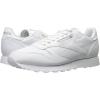 imageReebok Mens Classic Leather Sneaker USWhiteWhiteLT Grey 10