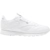 imageReebok Mens Classic Leather Sneaker USWhiteWhiteLT Grey 10