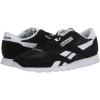 imageReebok Mens Classic Nylon ShoesBlackBlackWhite