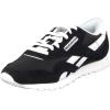 imageReebok Mens Classic Nylon ShoesBlackWhiteBlack