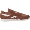 imageReebok Mens Classic Nylon ShoesWhiteCollegiate Brown