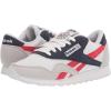 imageReebok Mens Classic Nylon ShoesWhiteVector NavyPrimal Red