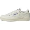 imageReebok Mens Club C 85ChalkChalkClassic Cobalt