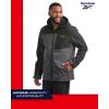 imageReebok Mens Jacket  Weather Resistant Fleece Lined Softshell Jacket Coat  Lightweight Casual Coat for Men MXXLCharcoal Grey