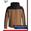 imageReebok Mens Jacket  Weather Resistant Fleece Lined Softshell Jacket Coat  Lightweight Casual Coat for Men MXXLDark Khaki