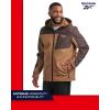 imageReebok Mens Jacket  Weather Resistant Fleece Lined Softshell Jacket Coat  Lightweight Casual Coat for Men MXXLDark Khaki