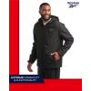 imageReebok Mens Jacket  Weather Resistant Fleece Lined Softshell Jacket Coat  Lightweight Casual Coat for Men MXXLJet Black