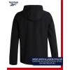imageReebok Mens Jacket  Weather Resistant Fleece Lined Softshell Jacket Coat  Lightweight Casual Coat for Men MXXLJet Black