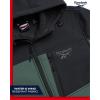 imageReebok Mens Jacket  Weather Resistant Fleece Lined Softshell Jacket Coat  Lightweight Casual Coat for Men MXXLSage Green
