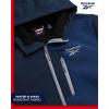 imageReebok Mens Jacket  Weather Resistant Fleece Lined Softshell Jacket Coat  Lightweight Casual Coat for Men MXXLVector Navy