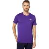 imageReebok Mens Small Logo TeeBold PurpleSmall Logo White