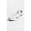 imageReebok UnisexAdult Bb4000 Ii Mid SneakerWhiteCold GreyVarsity Green