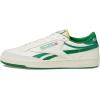 imageReebok Unisexs Club C 85 Sneaker 85 Men10 WomenChalkWhiteGlen Green