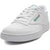 imageReebok Unisexs Club C 85 Sneaker 85 Men10 WomenWhite Int White Green