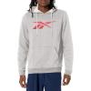 Medium Heather Grey/Gradient Red Vector Logo