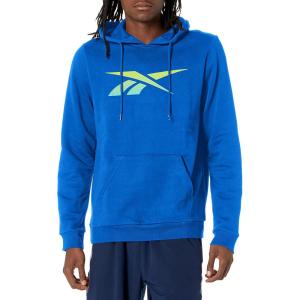 imageReebok Mens Big Logo HoodieVector BlueGradient Blue Green Vector Logo
