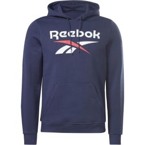 imageReebok Mens Big Logo HoodieVector Navy